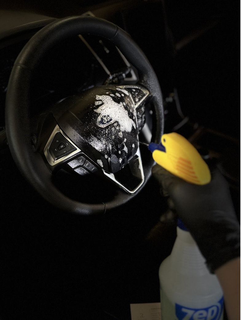 Steering Wheel Deep Clean